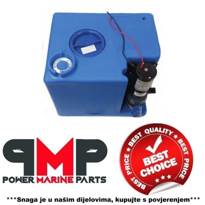 TANK ZA OTPADNE VODE S MACERATOR PUMPOM - 24 V - 56 L