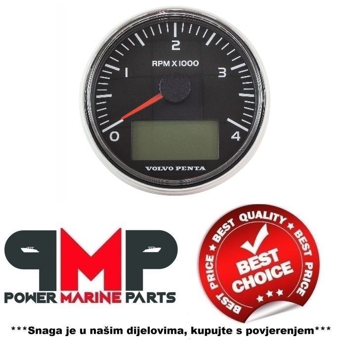 VOLVO PENTA TACHOMETER - 21511183