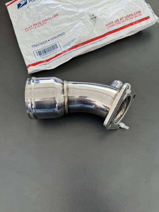 Yanmar ispušno koljeno katal.br. 129670-13561 inox 316 , za 4JH i 3JH