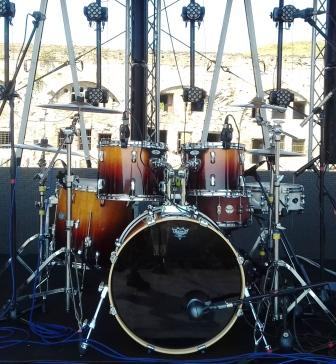 Pearl Vision VLX birch drum shell set prod/mj. SNIŽENO!