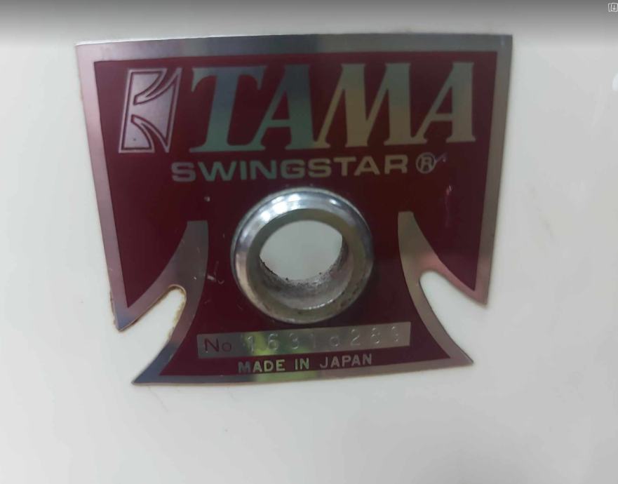 TAMA SWINGSTAR DRUM KIT, original Made in Japan, Sabian činele