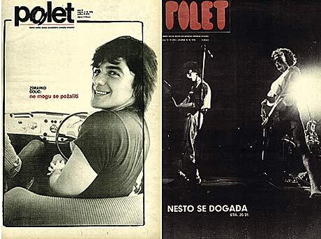 Polet, omladinski list, uvezana godišta 1986. -1989.