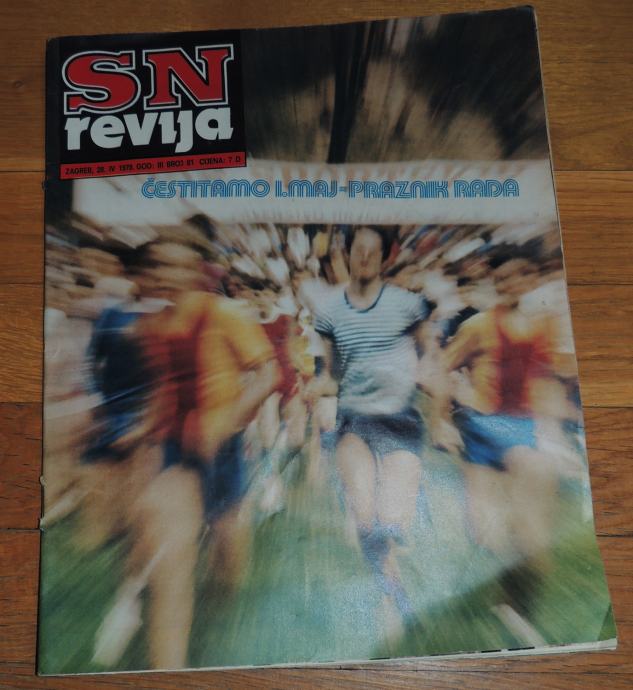 SN revija 1978 Hajduk Split Boksačka reprezentacija Argentina 78