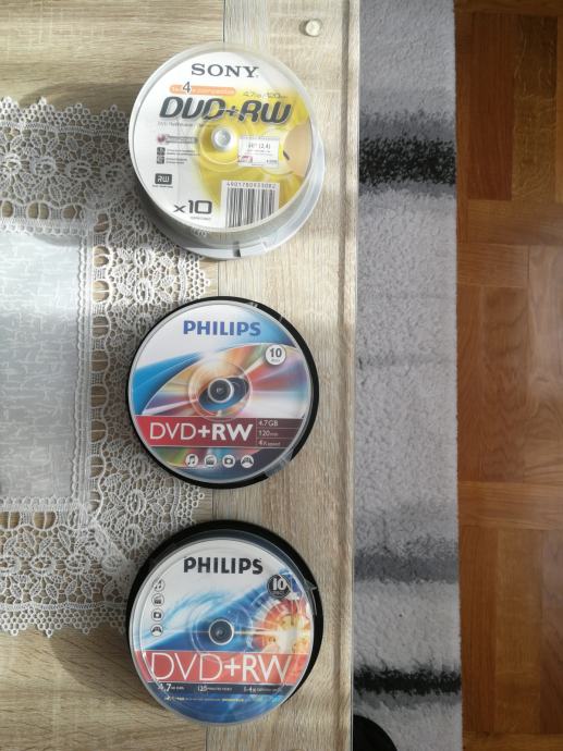 DVD +RW 4.7 Gb SONY, PHILIPS, HP...