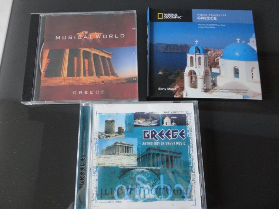 3 CD u kompletu, Grčka muzika, Sirtaki...