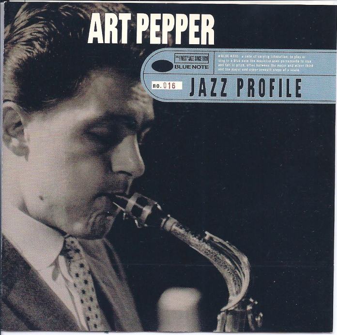 Art Pepper - Jazz Profile, kompilacija, Blue Note jazz CD