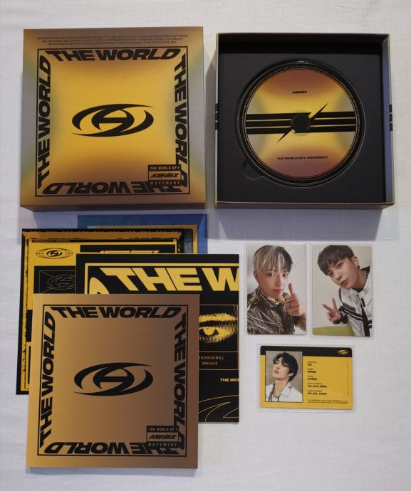 ATEEZ CD Album - The World EP.1: Movement (Diary Ver.) - NOVO