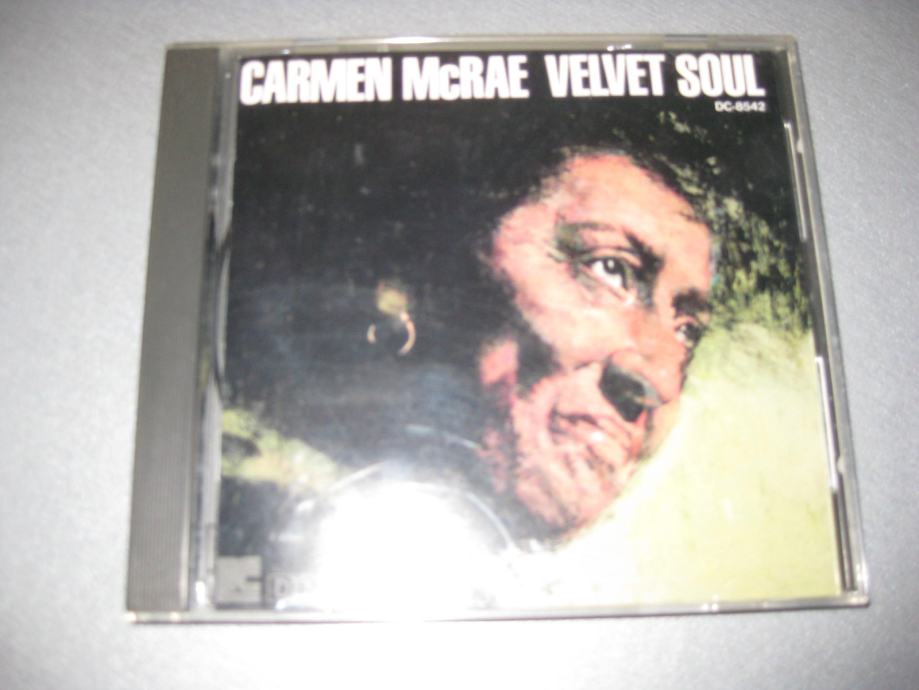 CARMEN McRAE - VELVET SOUL - DENON - DC-8542 LRC,