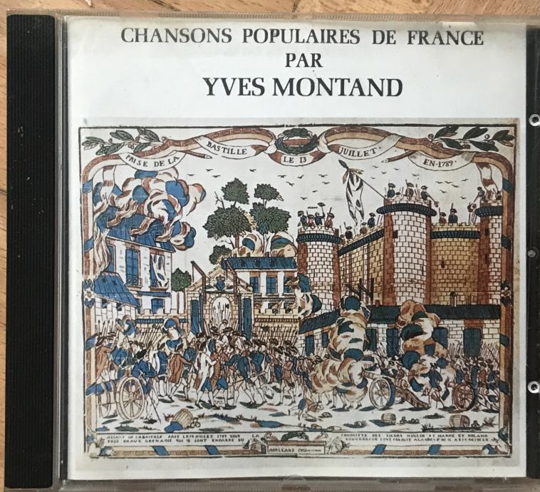 CD 12 POPULARNIH FRANCUSKIH PJESAMA OD YVES MONTANDA