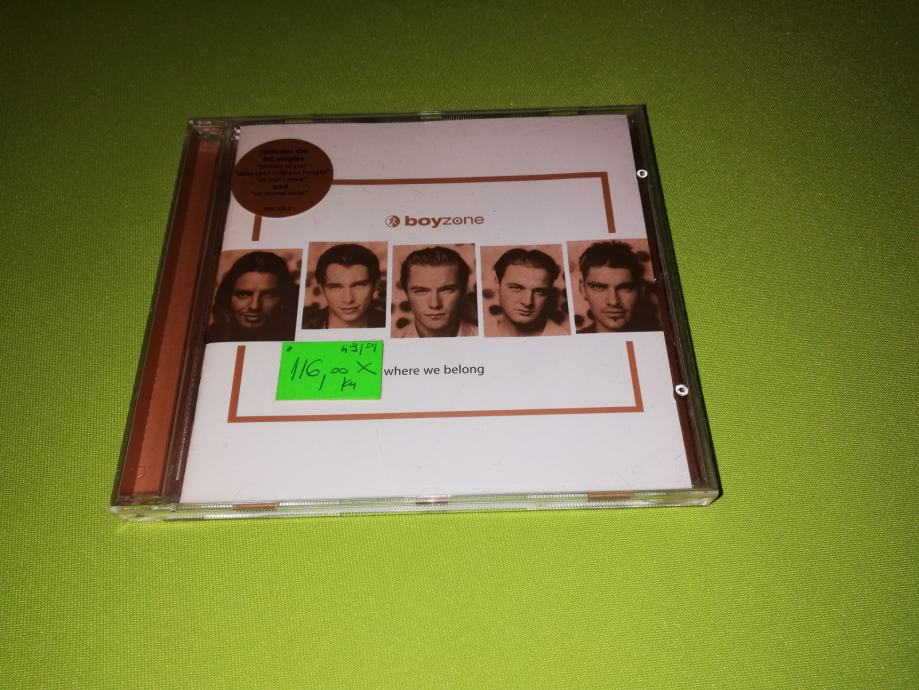 CD-Boyzone ‎– Where We Belong