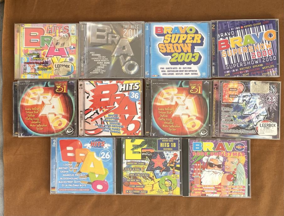 CD - BRAVO CD, LOT OD 11 KOMADA