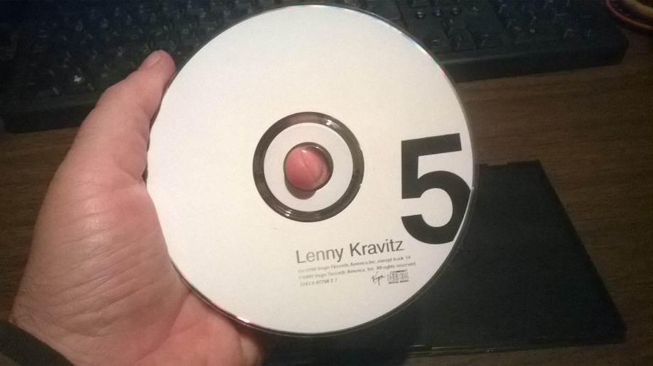 CD LENNY KRAVITZ 5 VIRGIN RECORDS ORIGINAL