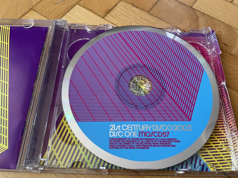 Cd Ministry Of Sound - 21st Century Disco 2003.