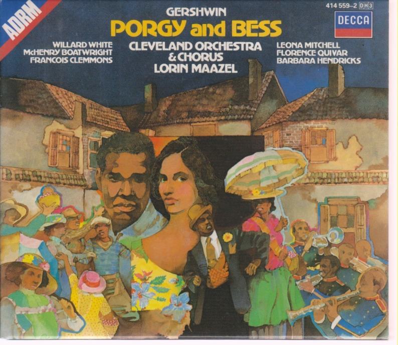 CD: Porgy And Bess (opera, 3 CD-a)