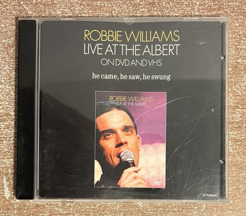 CD, ROBBIE WILLIAMS - LIVE AT THE ALBERT