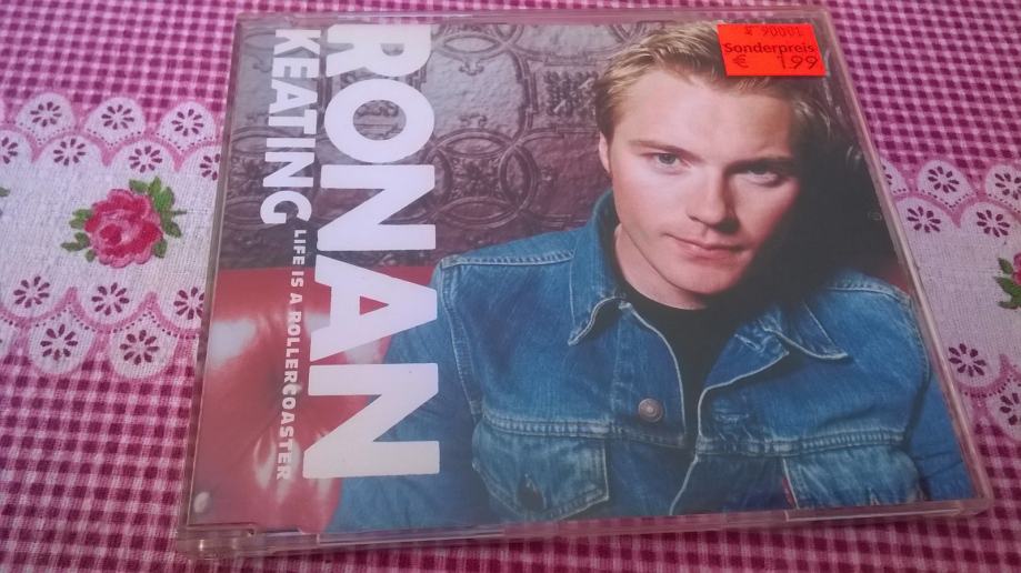 CD SINGL RONAN KEATING LIFE IS A ROLLERCOASTER