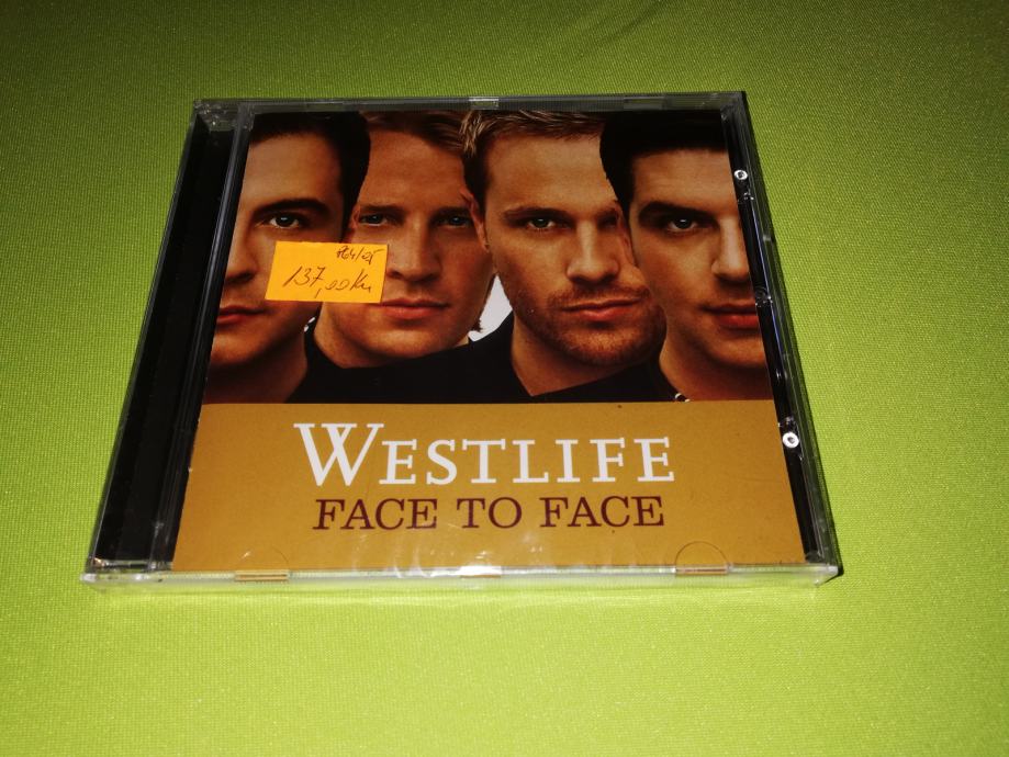 CD-Westlife ‎– Face To Face