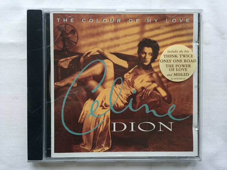 Celine Dion – The Colour Of My Love, glazbeni CD, Epic 1993., EU