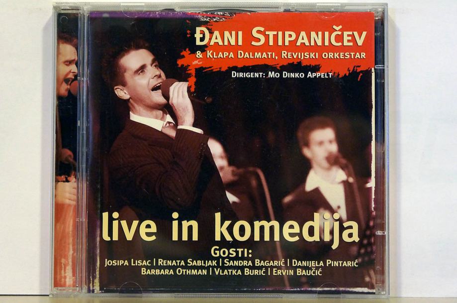 Đani Stipaničev - Live In Komedija  CD+DVD