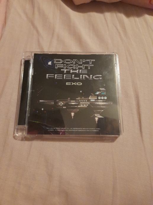 KPOP EXO DONT FIGHT THE FEELING jewel case