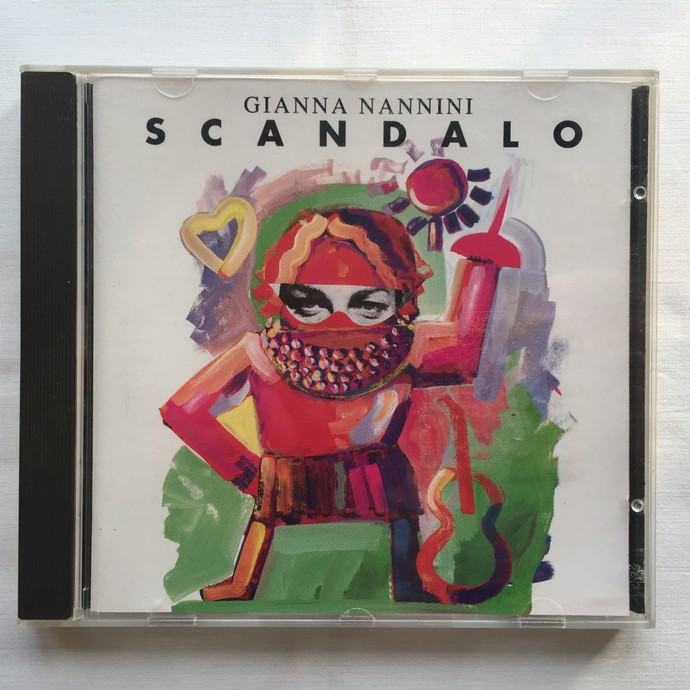 Gianna Nannini - Scandalo, glazbeni CD, Metronome 1990., EU