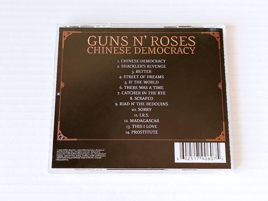 GUNS N ROSES - CHINESE DEMOCRACY