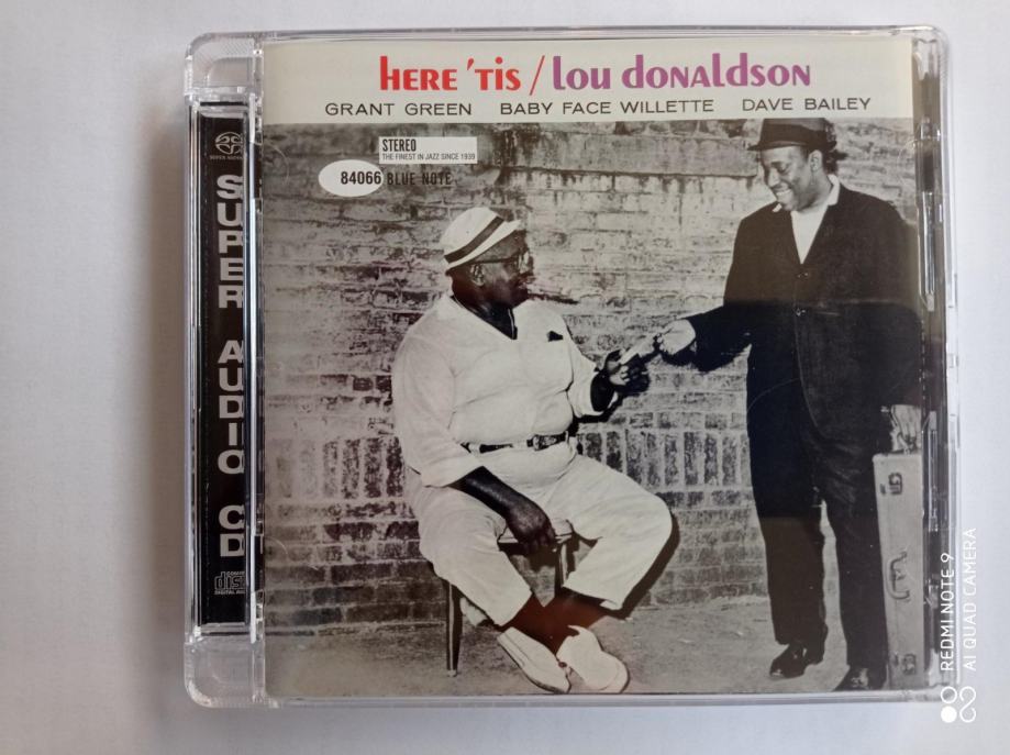 LOU DONALDSON - Here 'Tis, SACD, Analogue Productions, CBNJ 84066 SA