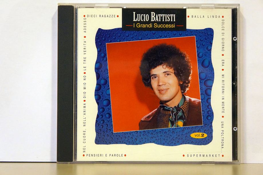 Lucio Battisti - I Grandi Succsesi Vol.2   CD