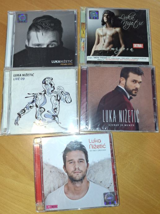 Luka Nižetić 5 cd lot