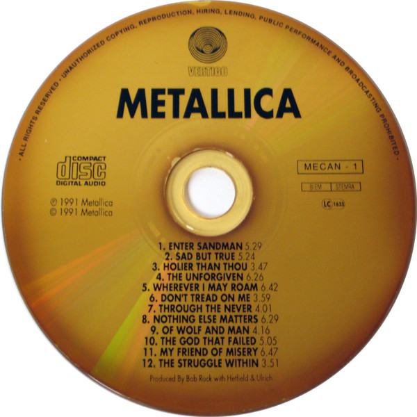 METALLICA   MECAN1