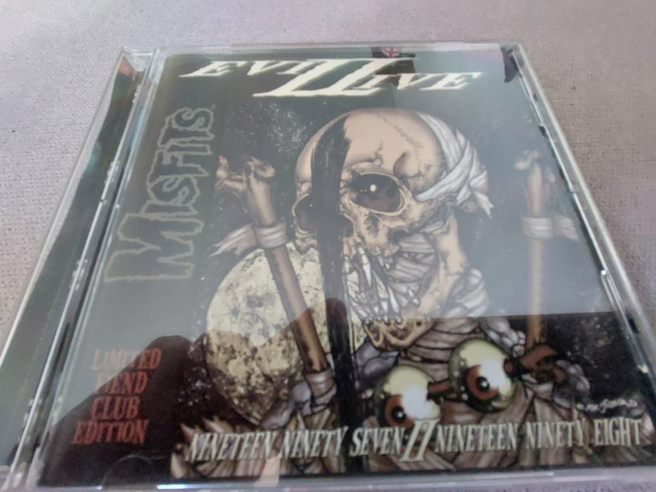 Misfits "Evil Live II" cd (horror punk)