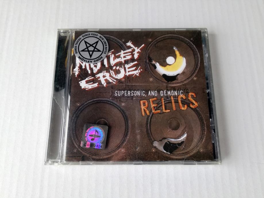 MOTLEY CRUE - SUPERSONIC AND DEMONIC RELICS