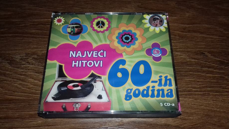 Najveći hitovi 60-ih godina, 5 CD-a