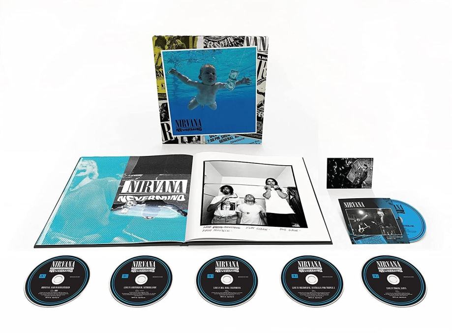 NIRVANA NEVERMIND 30TH ANNIVERSARY DELUXE EDITION BOX SET 5CD + BluRay