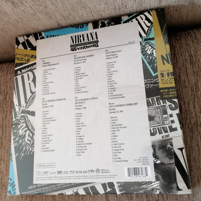 Nirvana - Nevermind (30th Anniversary Super Deluxe Box Set; 6 Diskova)