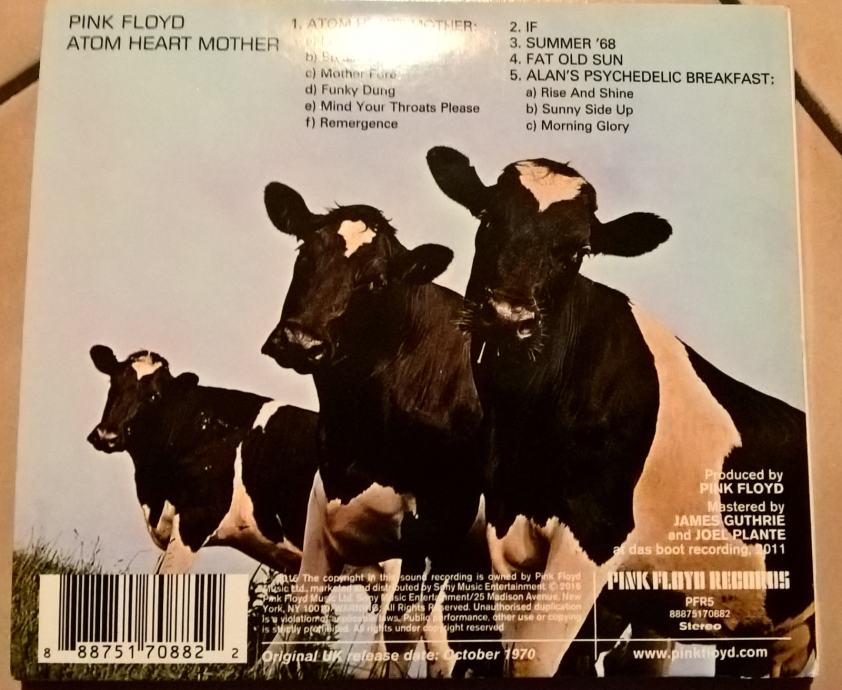 why did pink floyd hate atom heart mother