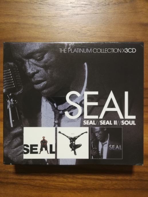 Pop Cd SEAL - THE PLATINUM COLLECTION (Seal, Sael II, Soul) Box Set