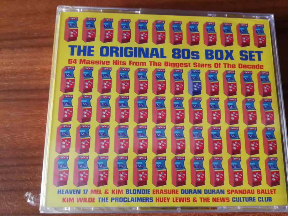 Pop cd: THE ORIGINAL 80s BOX SET (54 massive hits) - hitovi 80tih