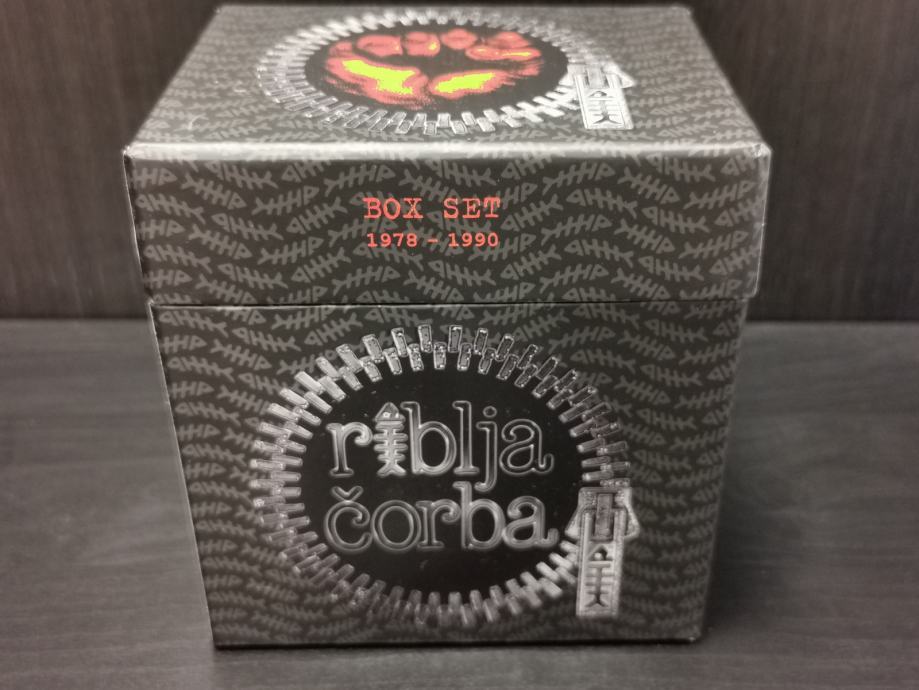 RIBLJA ČORBA - 12 CD BOX SET 1978-1990 - Remastered - NOVO