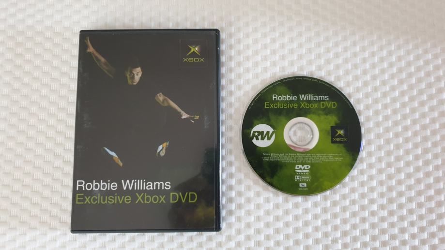 Robbie Williams Exclusive XBOX DVD #602