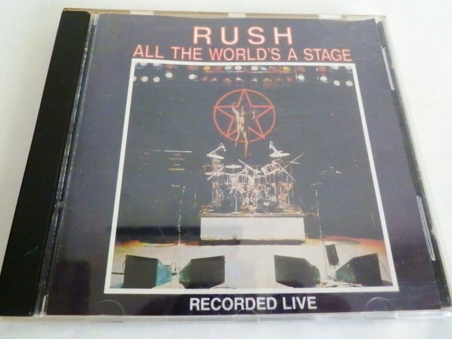 Rush All The Worlds A Stagecd