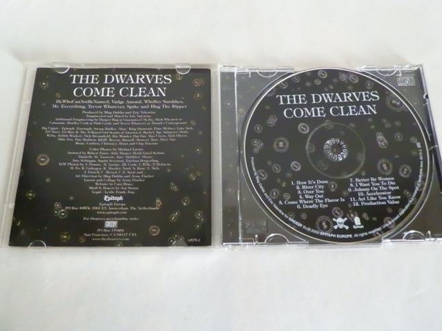 The Dwarves ‎– Come Clean,....CD