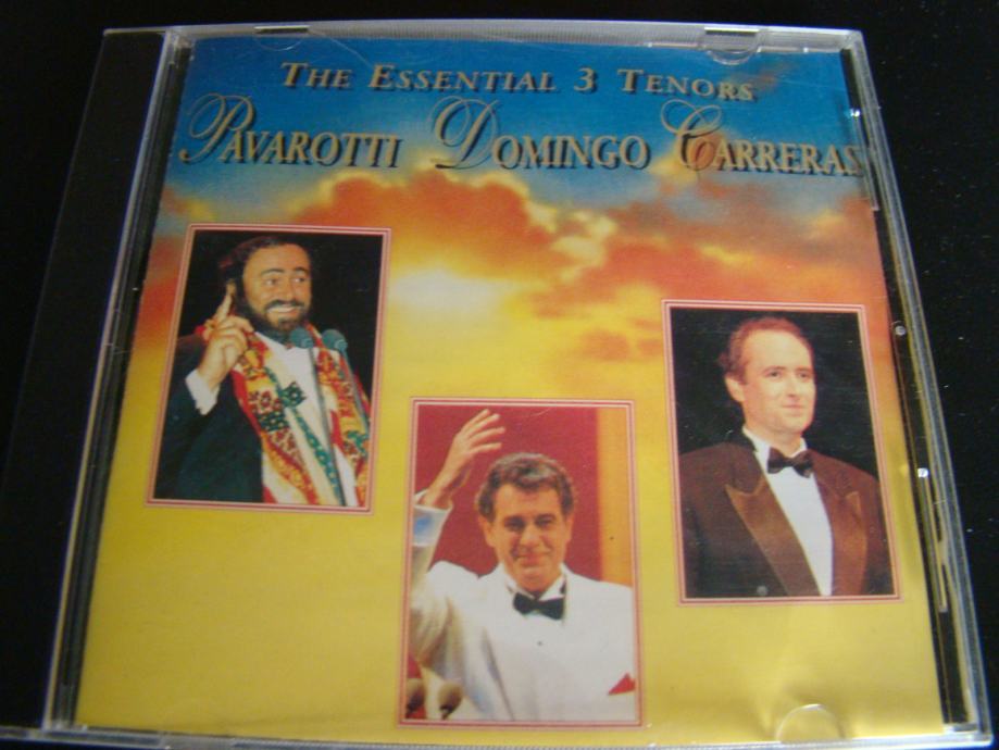 THE ESSENTIAL 3 TENORS PAVAROTTI-DOMINGO-CARRERAS