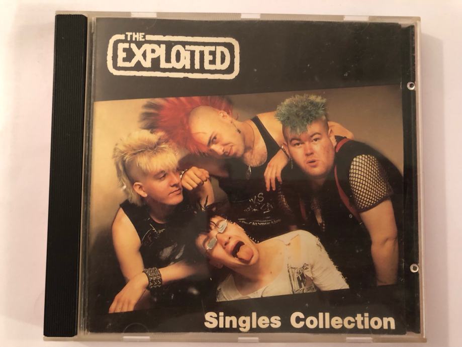 The Exploited Singles Collection PUNK CD