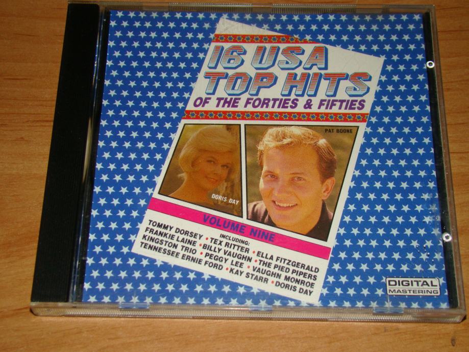 Various – 16 USA Top Hits Of The Forties & Fifties /Jazz,Pop