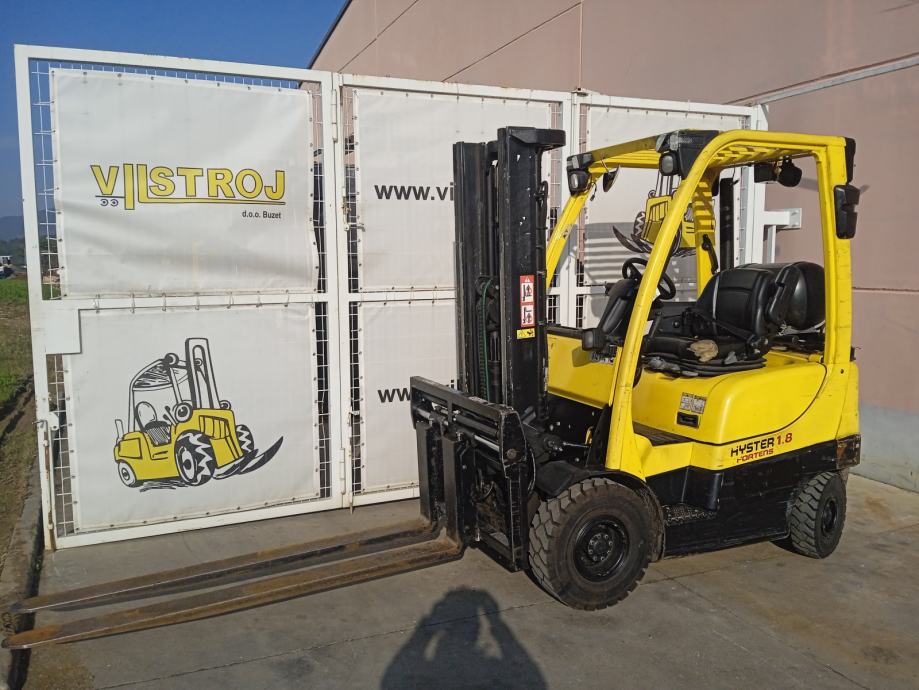 *****HYSTER H1.8FT*****RABLJENI ČEONI PLINSKI VILIČAR