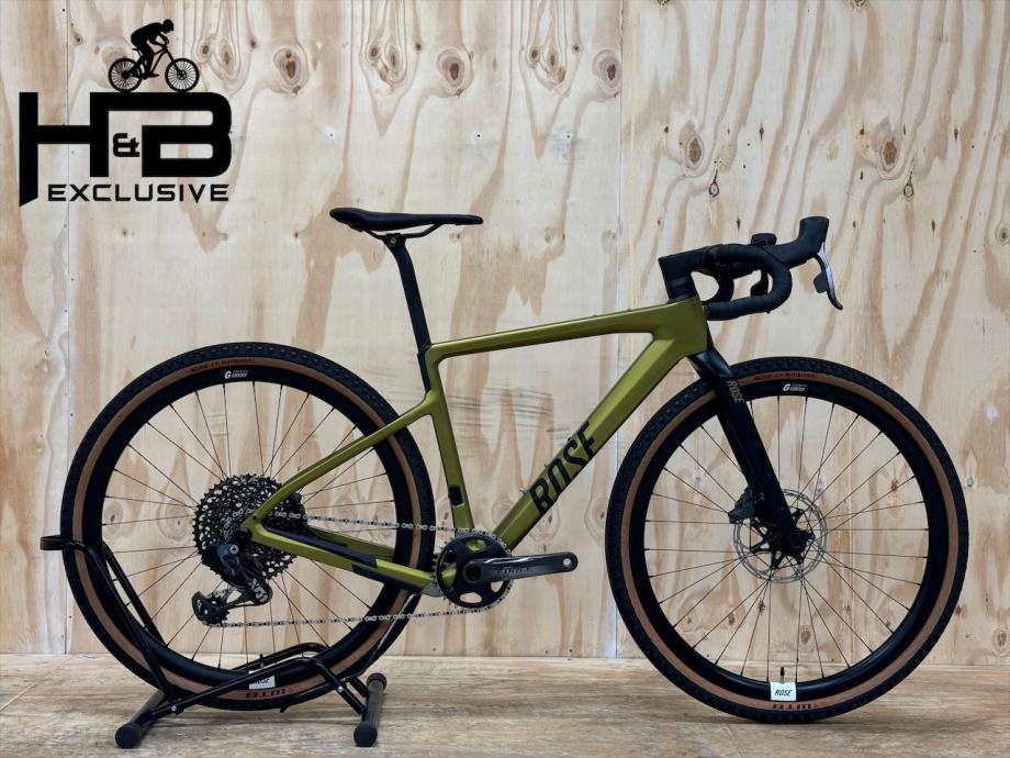 Rose Backroad Mullet Build Carbon 28 inčni Gravel bicikl X01 AXS 2023