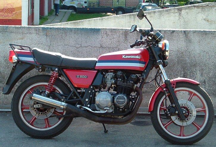 Kawasaki Z500 498 cm3, 1984 god.