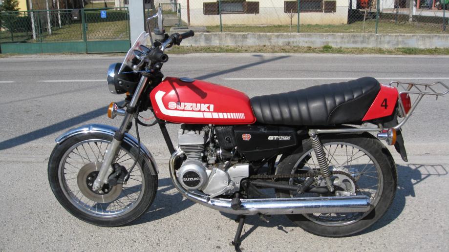 Suzuki GT 125 125 cm3, 1978 god.