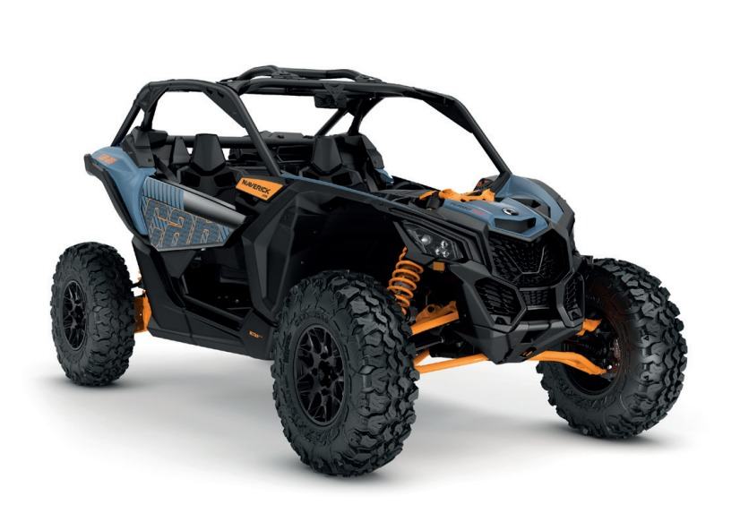 CAN-AM 2025. god. Maverick DS Turbo RR Scandi Blue & Orange Crush, 2025 god.